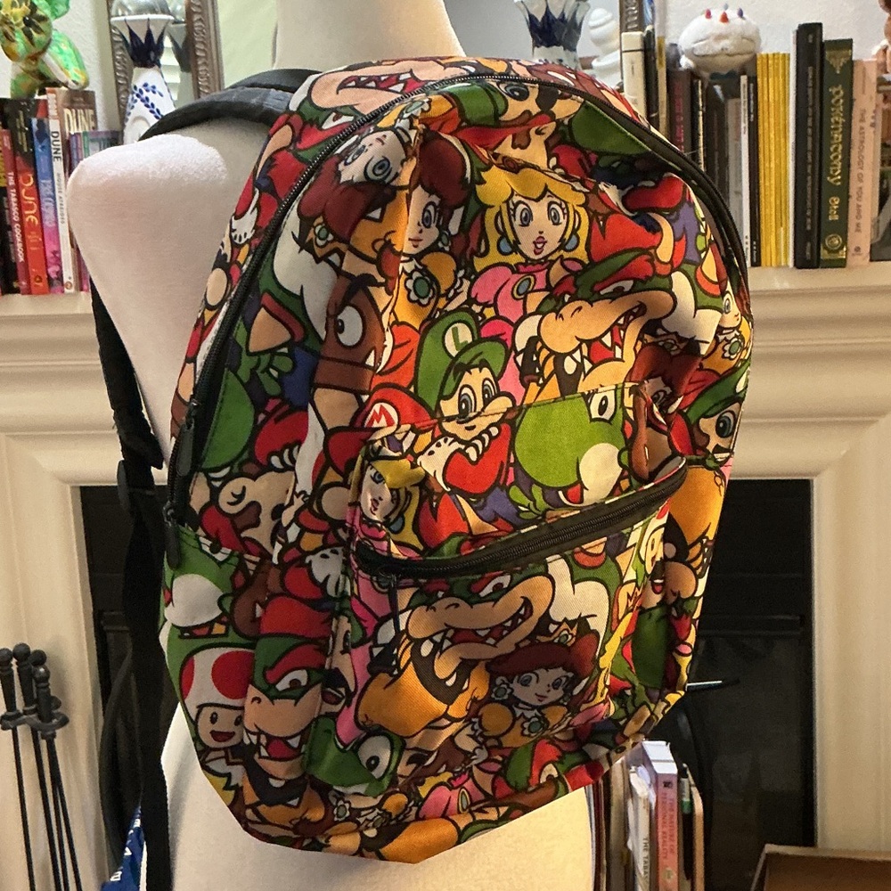 Nintendo Multicolor Character Backpack - image 1